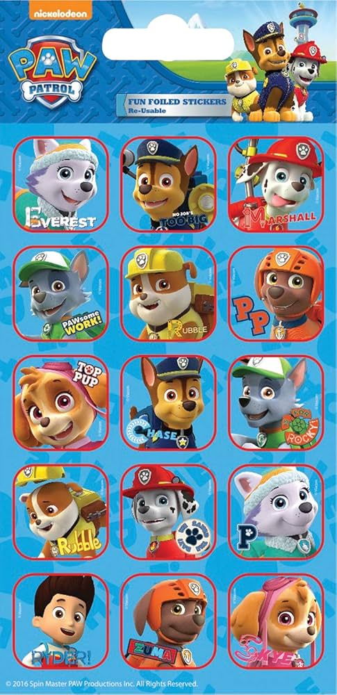 Amazon.co.jp: Paper Projects 9096264 Paw Patrol Captions